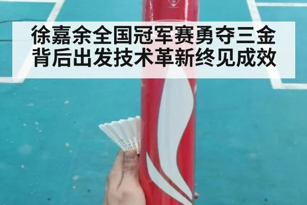 徐嘉余全国冠军赛勇夺三金背后出发技术革新终见成效